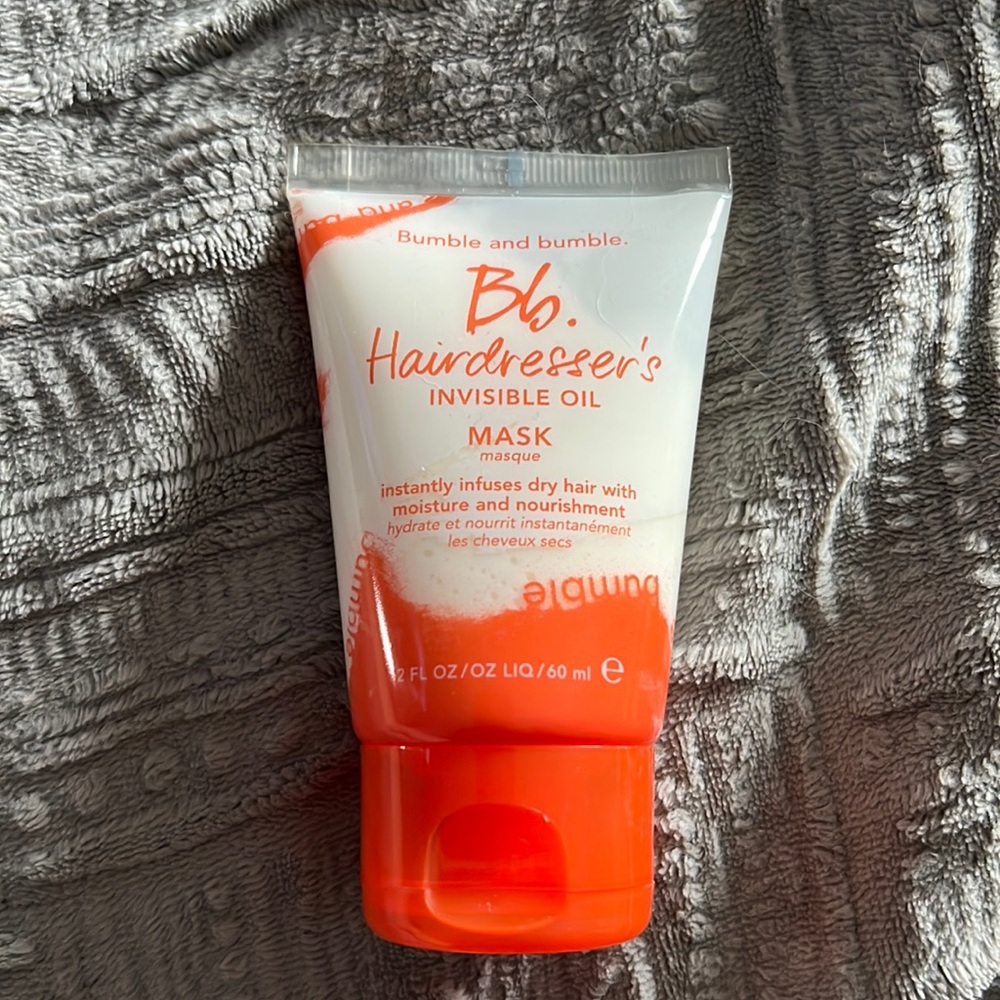 NWT Bumble and Bumble Invisible Oil Mask 2oz Travel